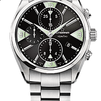 Eterna  KonTiki Chronograph black steel