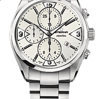 Eterna  KonTiki Chronograph white steel