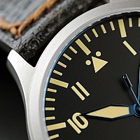 Steinhart Nav B-Uhr 47 Vintage Titan A-Muster VYSTAVENÉ