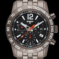 Traser Classic Chronograph Titan Blue