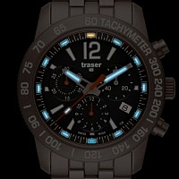 Traser Classic Chronograph Titan Blue