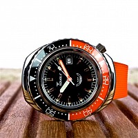 Squale 2002 101 Atmos black orange BAZAR