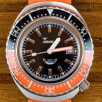 Squale 2002 101 Atmos black orange BAZAR