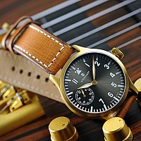 Steinhart Nav B-Uhr 44 Handaufzug Bronze