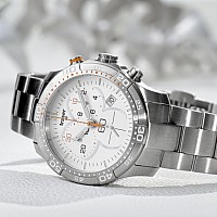 Traser T73 Ladytime Chronograph Silver