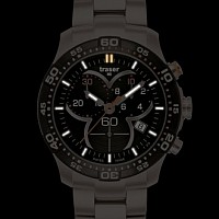 Traser T73 Ladytime Chronograph Black