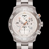 Traser T73 Ladytime Chronograph Silver