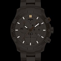 Traser T73 Ladytime Chronograph Silver