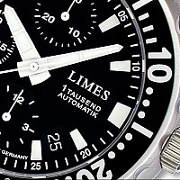 Limes Endurance 1Tausend Chronograph Schwarz BAZAR