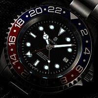 Steinhart OCEAN 44 GMT BLUE-RED