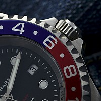 Steinhart OCEAN 44 GMT BLUE-RED