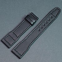 Steinhart kožený řemen 22 mm Pilotband Schwarz