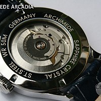 Archimede Klassik 42 stříbrná-modrá