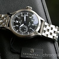 Steinhart Nav B-Uhr 47 Handaufzug BAZAR 420150008