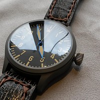 Steinhart Nav B-Uhr 47 Vintage Titan A-Muster VYSTAVENÉ