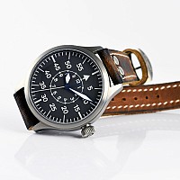 Steinhart Nav B-Uhr 47 Titan B-Muster Zentralsekunde