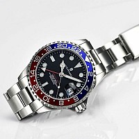 Steinhart GMT-OCEAN One 39 blue-red