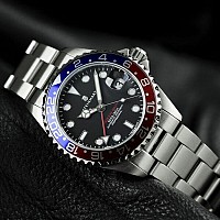 Steinhart GMT-OCEAN One 39 blue-red