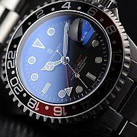 Steinhart GMT-OCEAN 1 BLACK RED