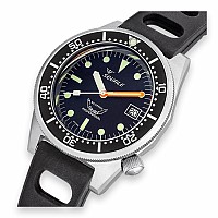 Squale 1521 Black Blasted