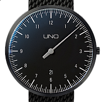Botta-Design UNO+ Black Edition Quartz