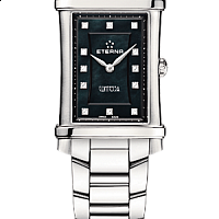 Eterna Contessa Two-Hands black steel