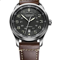 Victorinox AirBoss Mechanical black leather