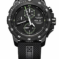 Victorinox Alpnach Mechanical Chronograph black textile