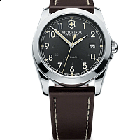 Victorinox Infantry Mechanical black leather