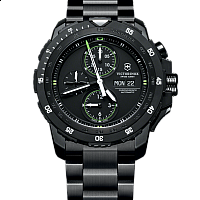 Victorinox Alpnach Mechanical Chronograph black steel