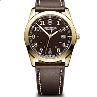 Victorinox Infantry brown leather