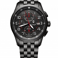 Victorinox AirBoss Mechanical Chronograph Black Edition steel