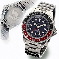 Steinhart OCEAN Forty-Four GMT BLACK-RED