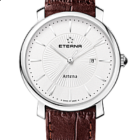 Eterna Artena Lady silver leather brown
