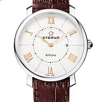 Eterna Artena Lady silver roman leather brown