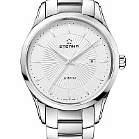 Eterna Artena Gent silver steel