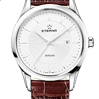 Eterna Artena Gent silver leather brown