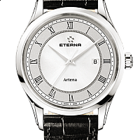 Eterna Artena Gent grey roman leather black