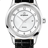 Eterna Artena Gent white leather black