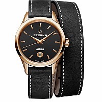 Eterna Artena Lady black leather gold