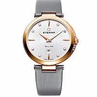 Eterna Grace Two-Hands white grey satin gold