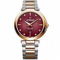 Eterna Grace Two-Hands burgundy steel bicolor