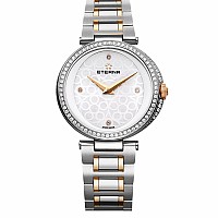 Eterna Grace Two-Hands white steel bicolor diamonds