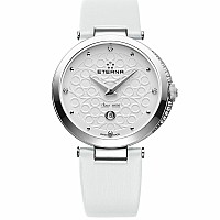 Eterna Grace Three-Hands white satin