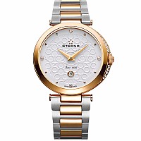 Eterna Grace Two-Hands white steel bicolor