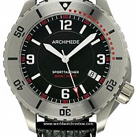 Archimede SportTaucher M steel/black