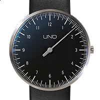 Botta-Design UNO Quartz 40 mm Black