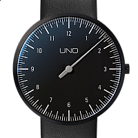 Botta-Design UNO Quartz 40 mm Black Edition