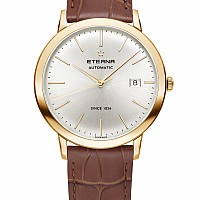 Eterna Eternity For Him Automatic silver leather gold