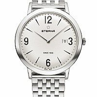 Eterna Eternity For Him Quartz 42 silver steel